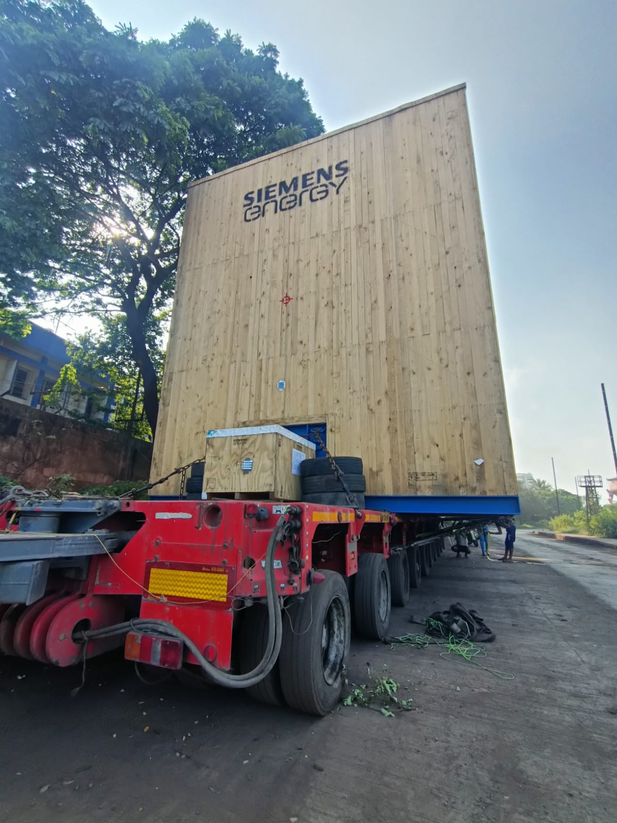 Fleet of trucks